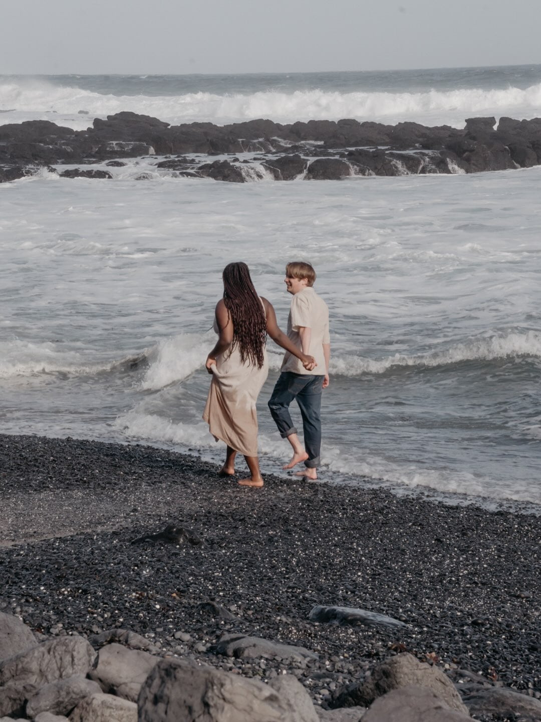 Chris & Engel, by the water — photograph 1 by Foxwood Media