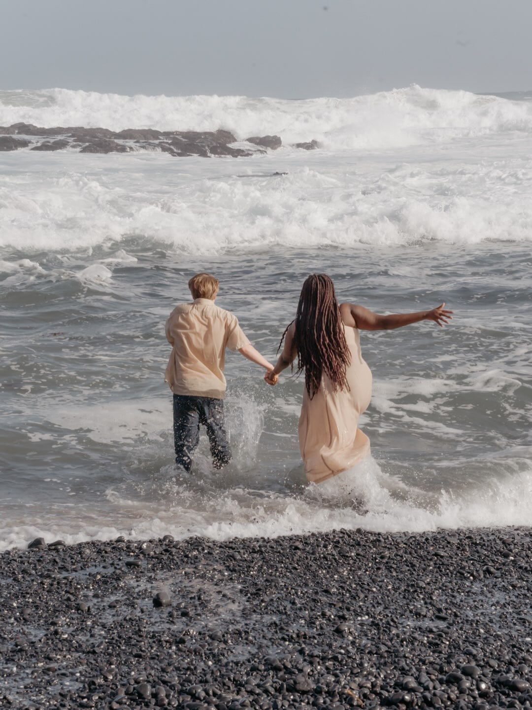 Chris & Engel, by the water — photograph 2 by Foxwood Media